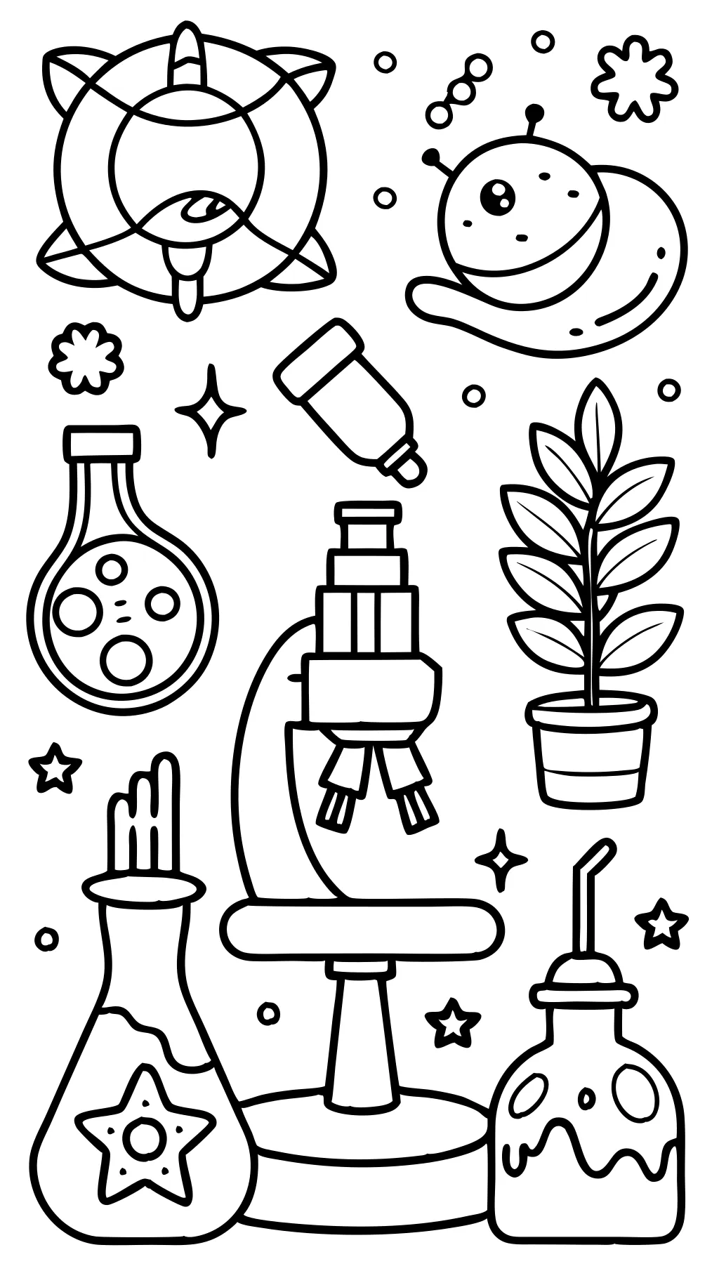 science coloring pages printable